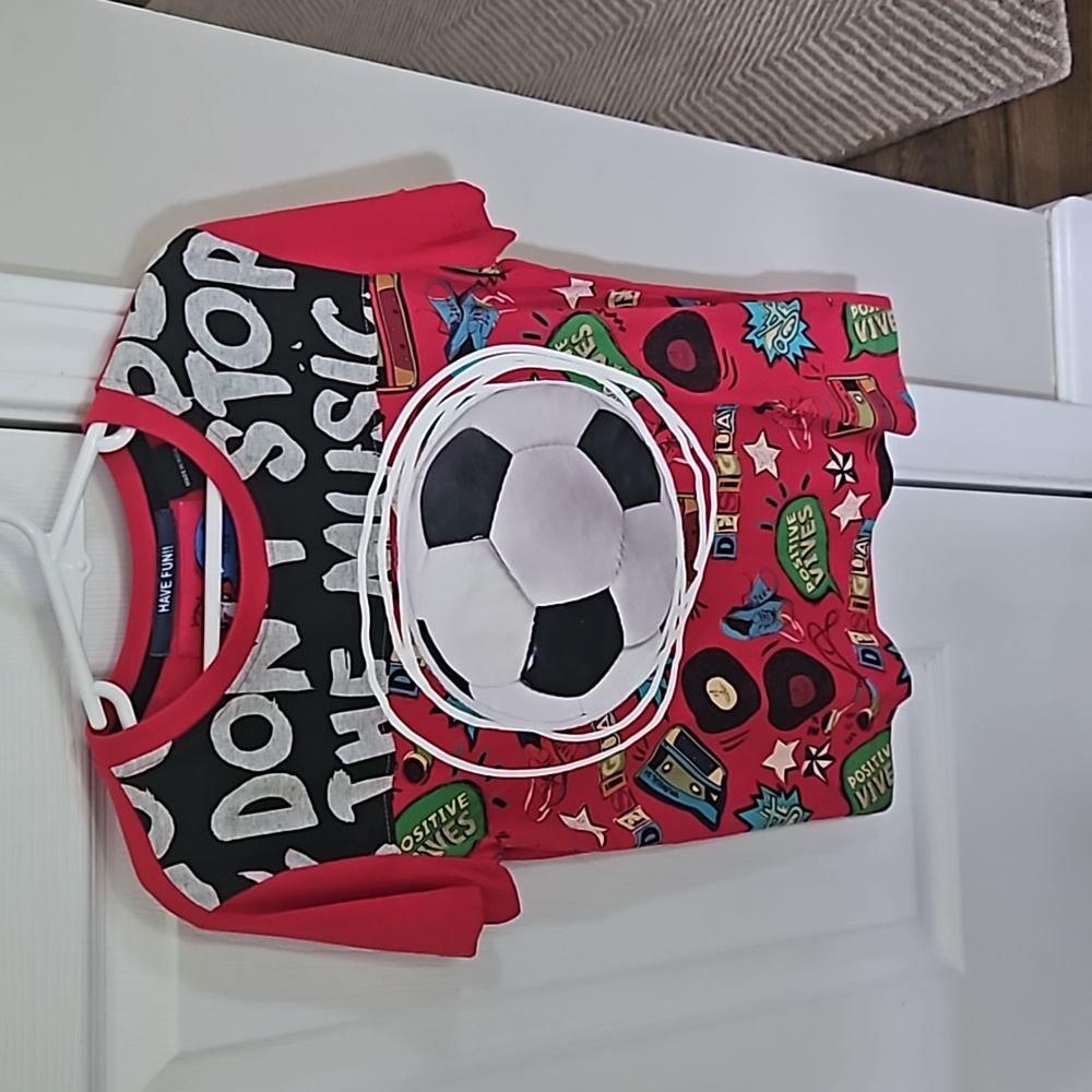 Boys desiqual soccer tshirt size 7-8